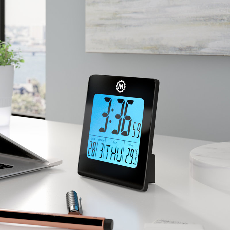 Symple Stuff Desk Clock & Reviews Wayfair